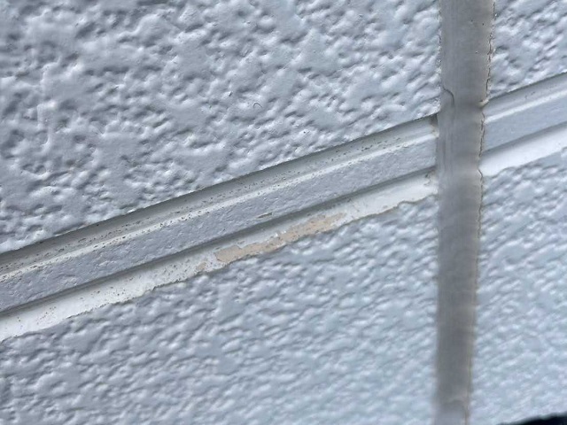 ２階外壁　塗膜劣化