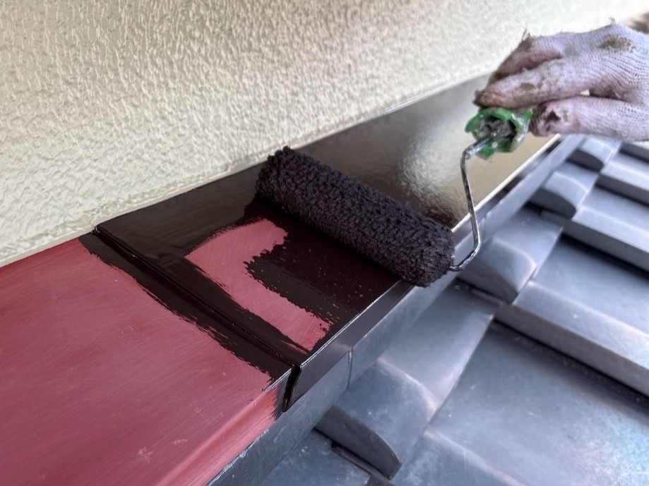 塗装により美観と防錆性能が回復した鉄部