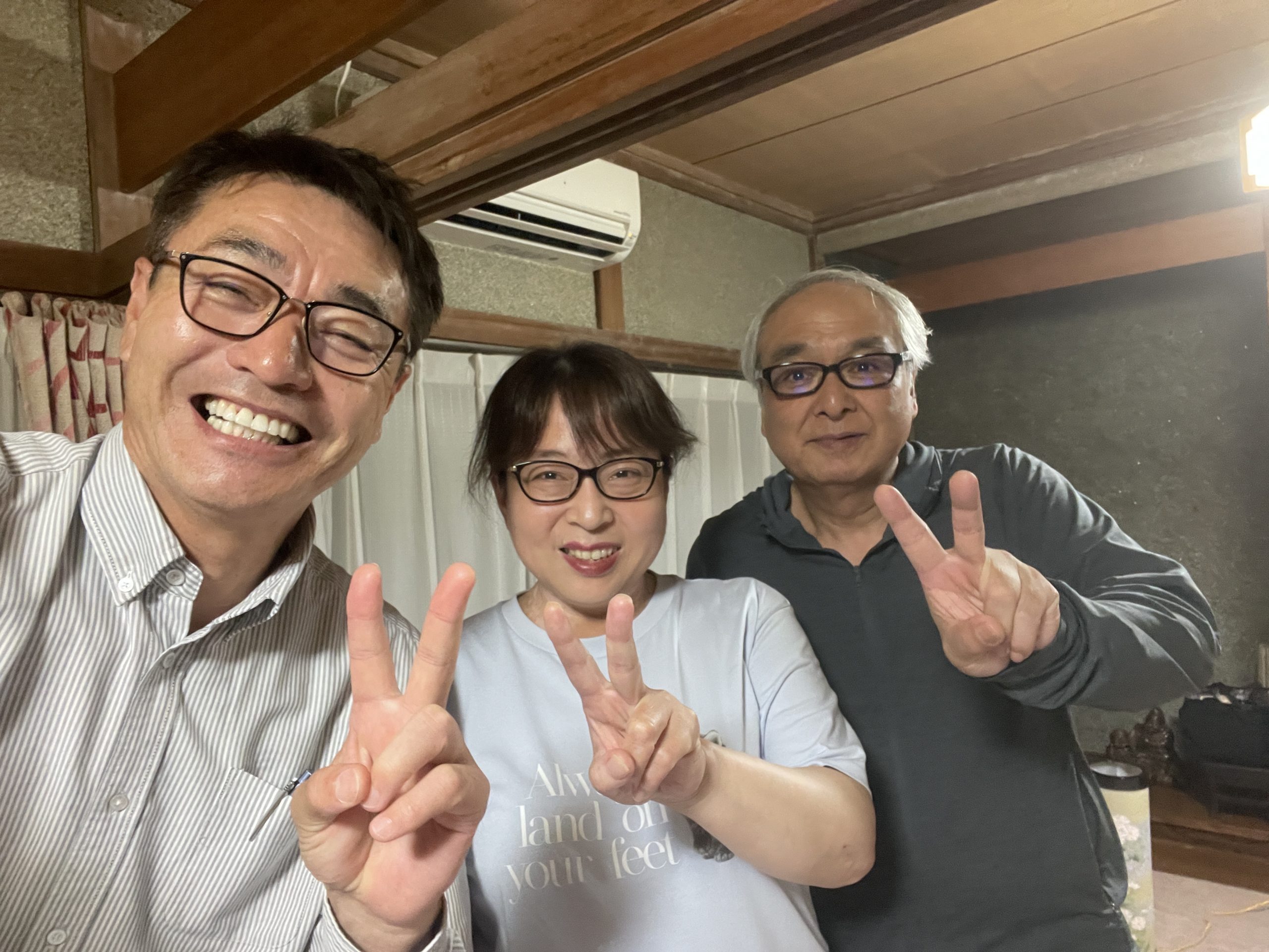 広島市安佐北区、納屋の屋根の崩れのご相談をいただき調査を行いました！