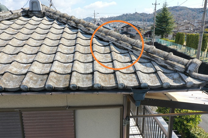 漆喰の劣化症状