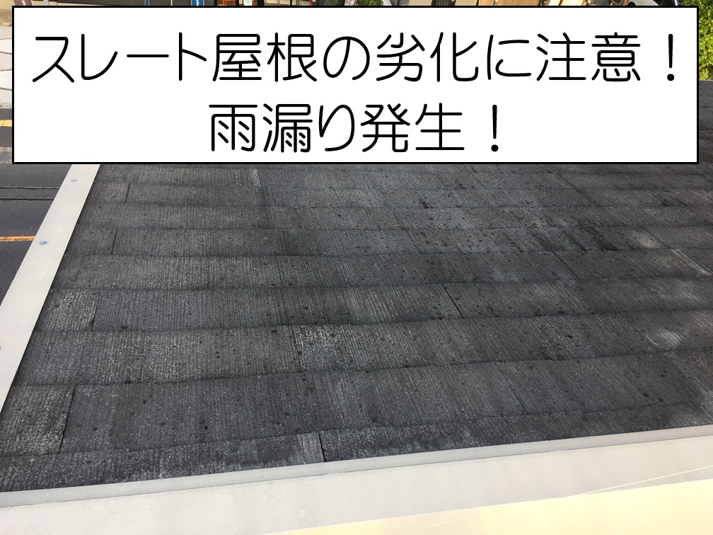広島市西区　カラーベスト屋根の雨漏りに注意！現地調査で分かった劣化のサインとは？