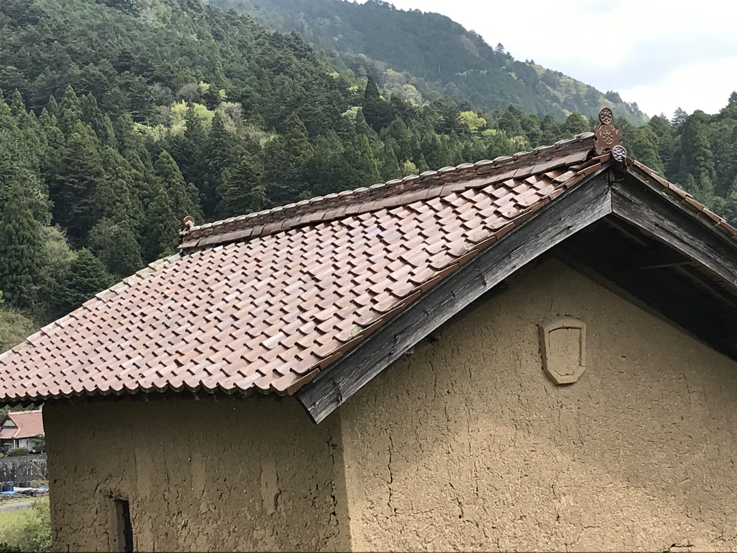 葺き替え工事前