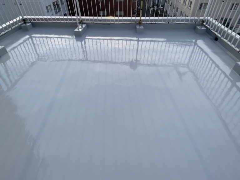 ウレタン防水完成