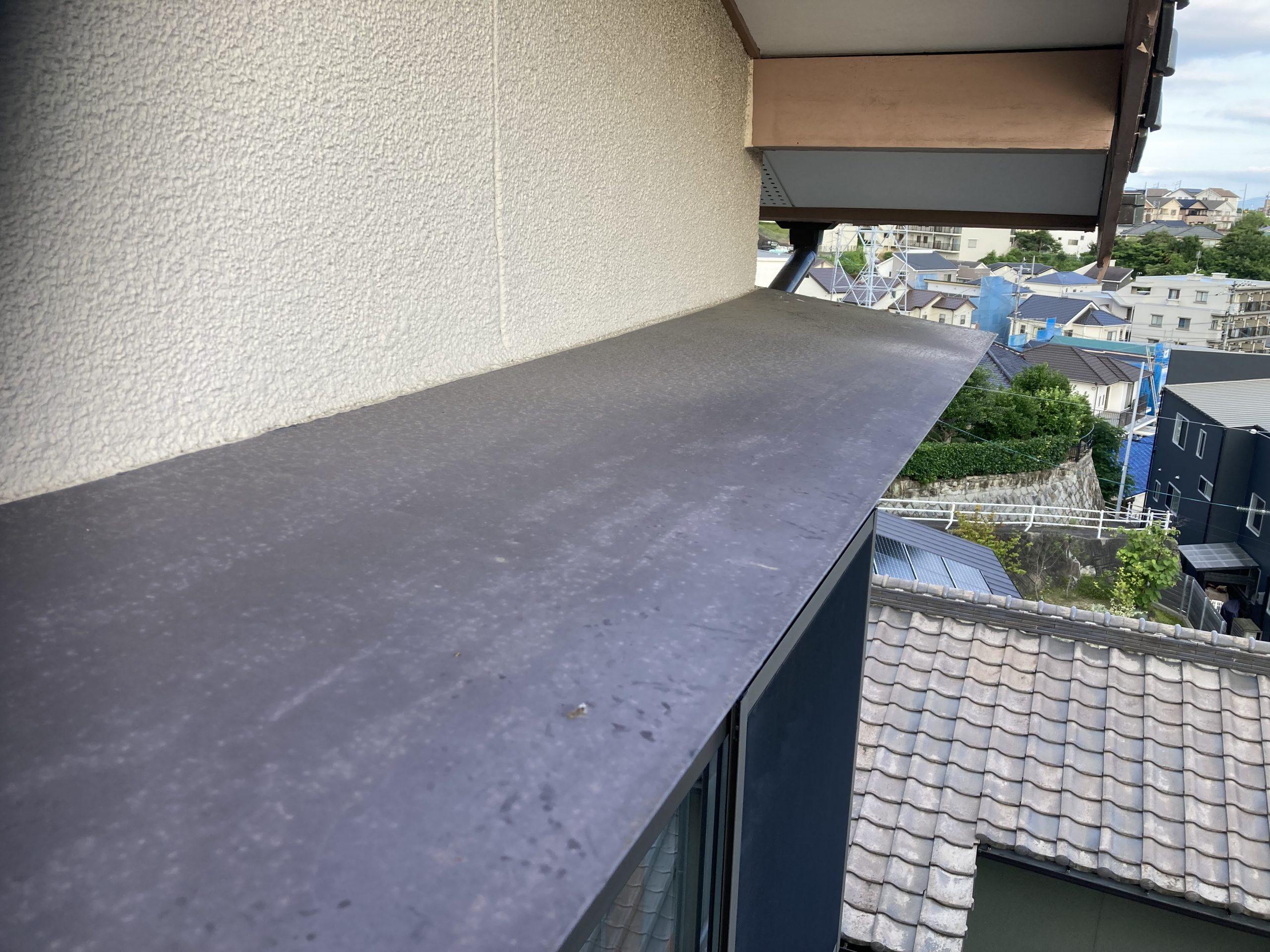 庇の劣化症状
