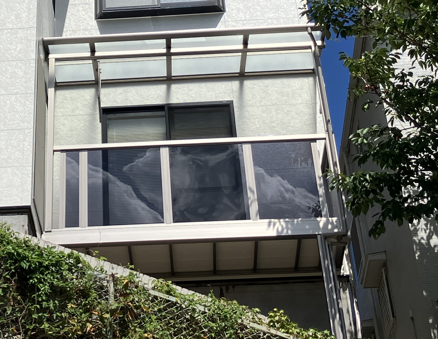 アルミテラス新設