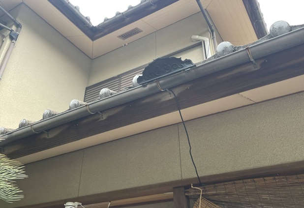 雨樋交換施工前