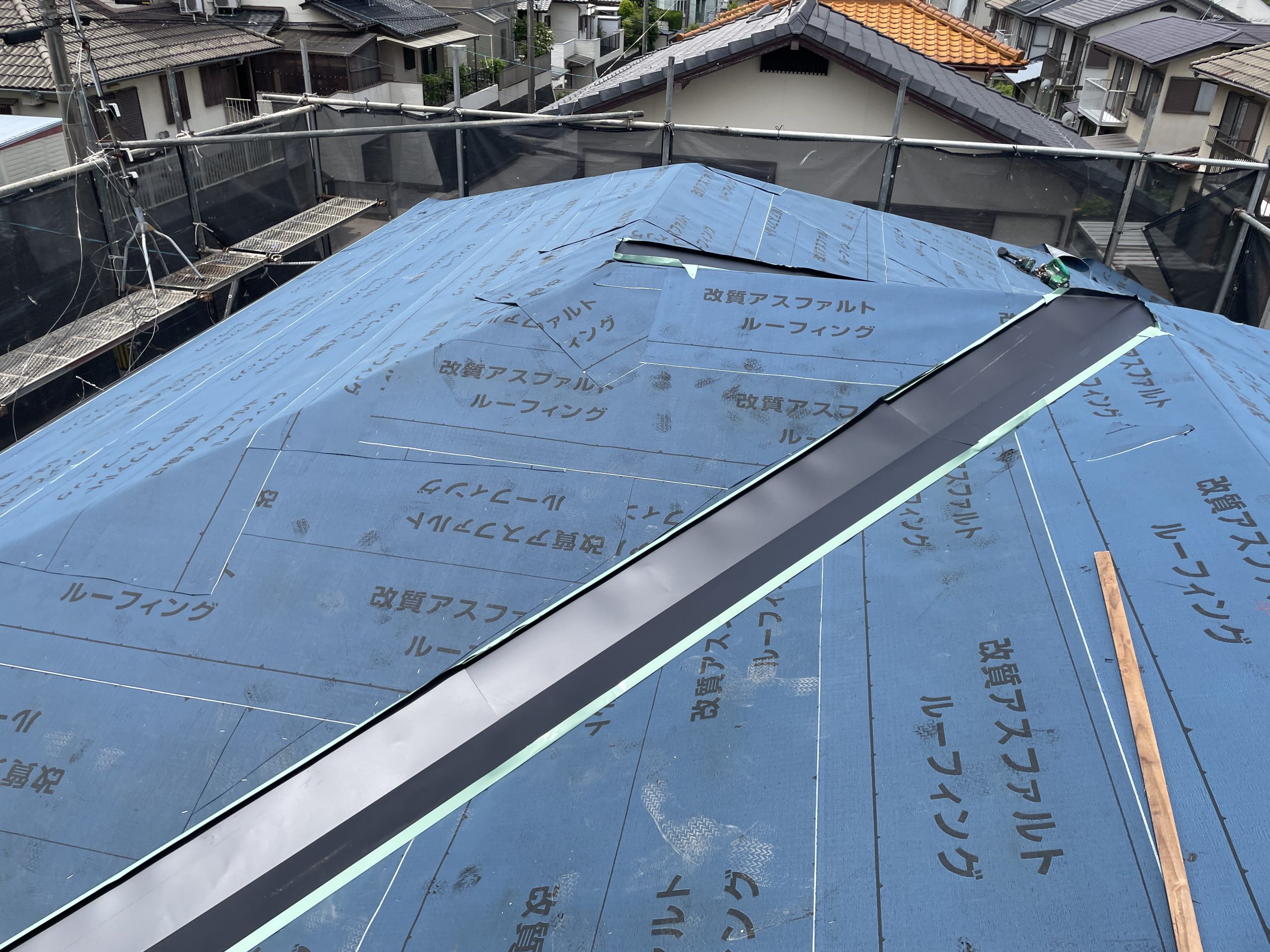 谷板金施工