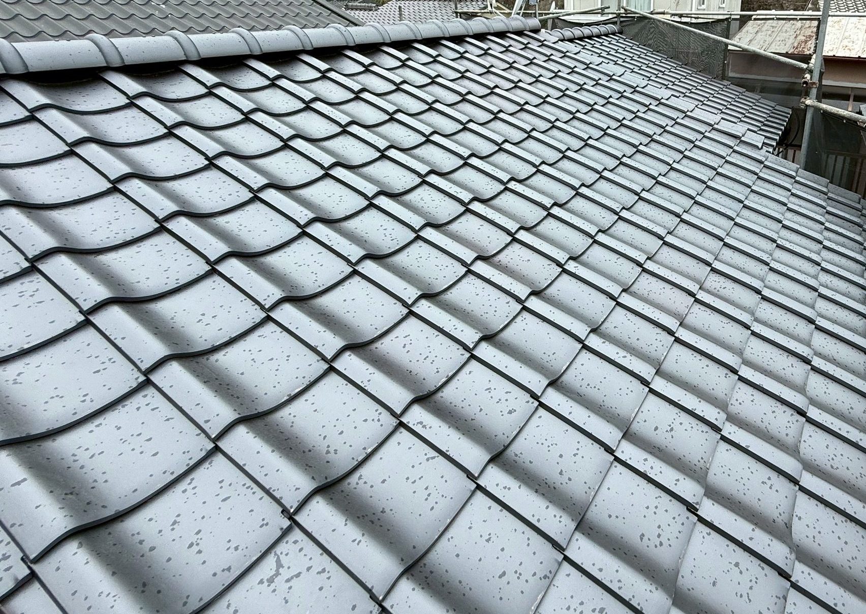 葺き替え工事が完了しました