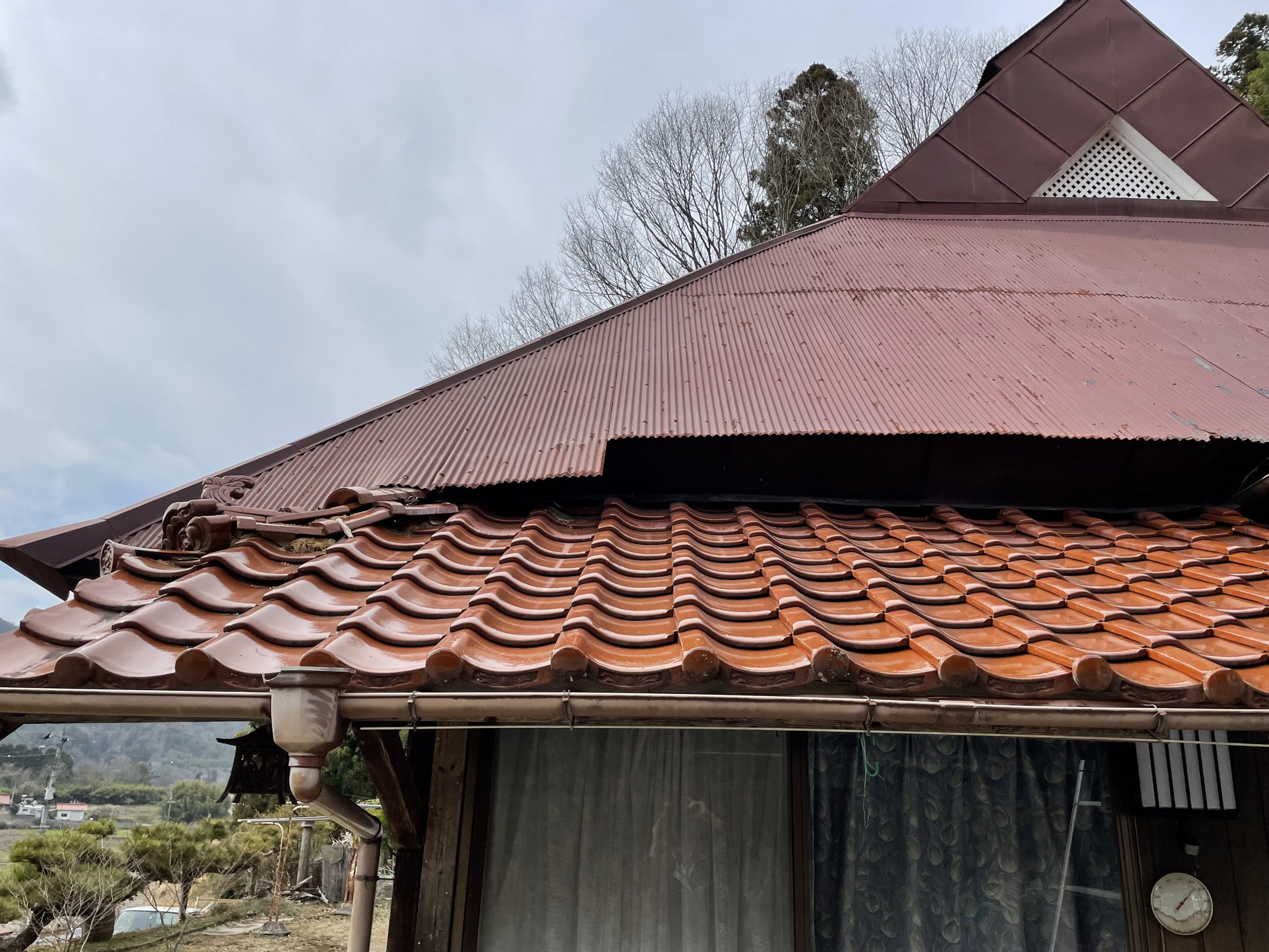 既存の屋根について