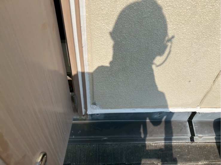施工後は散水試験を実施