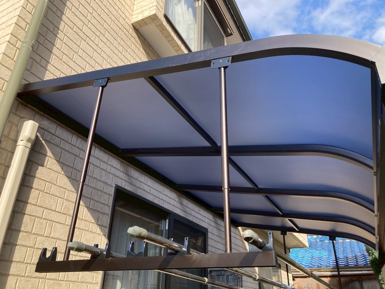 アルミテラス施工