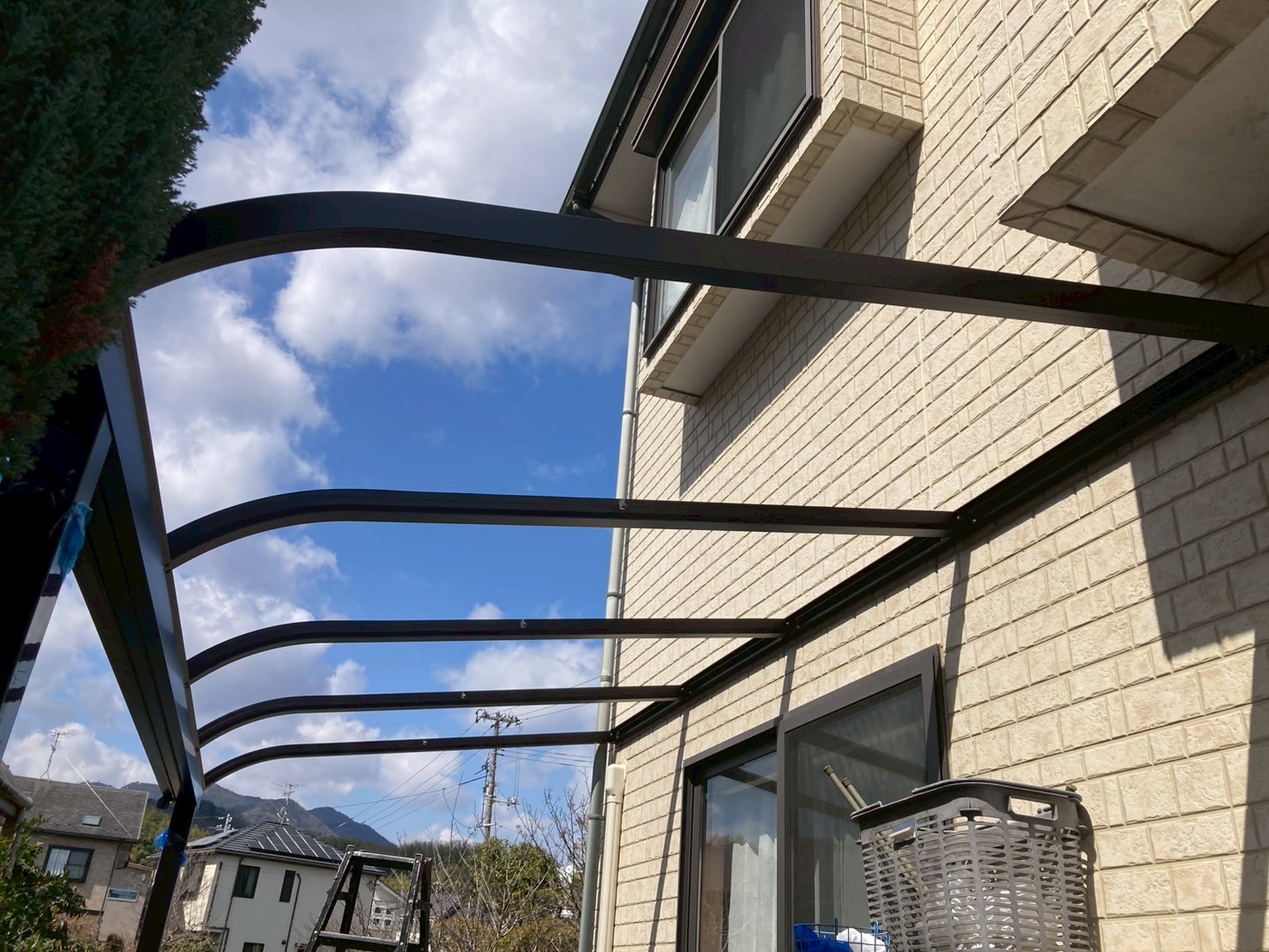 アルミテラス施工