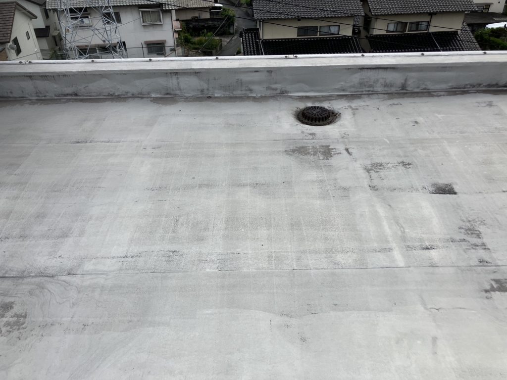 排水口まわりの防水面