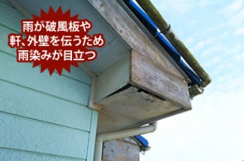 雨樋がなかったら