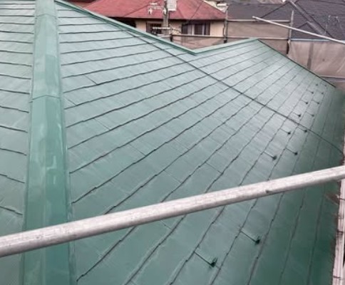 屋根塗装施工前