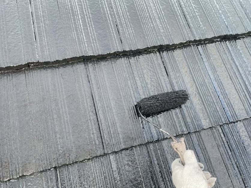 上塗りの工程