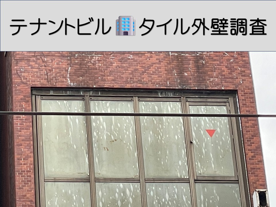 広島市中区、テナントビル外壁タイルの劣化調査｜劣化症状と最適な補修方法を解説！