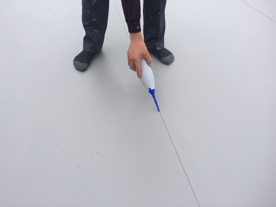 シート継ぎ目の処理