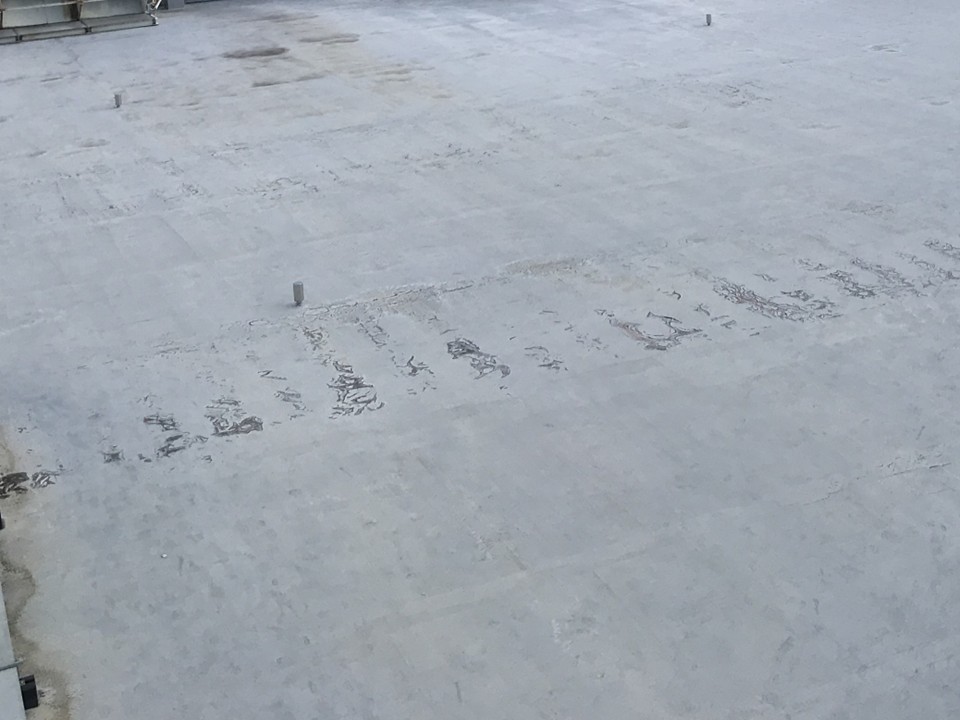 トップコートの摩耗・色褪せ