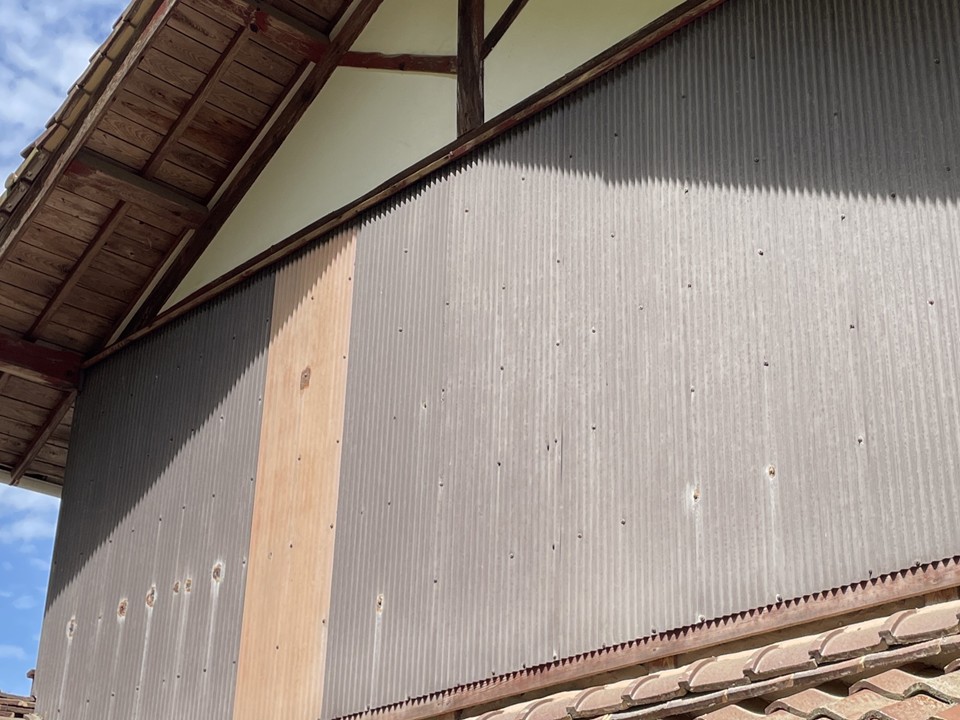 トタン外壁の主な劣化症状