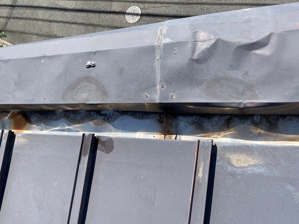 表面のへこみ・歪み