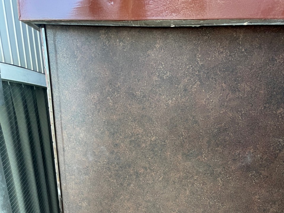 外部用リアテックシート貼り