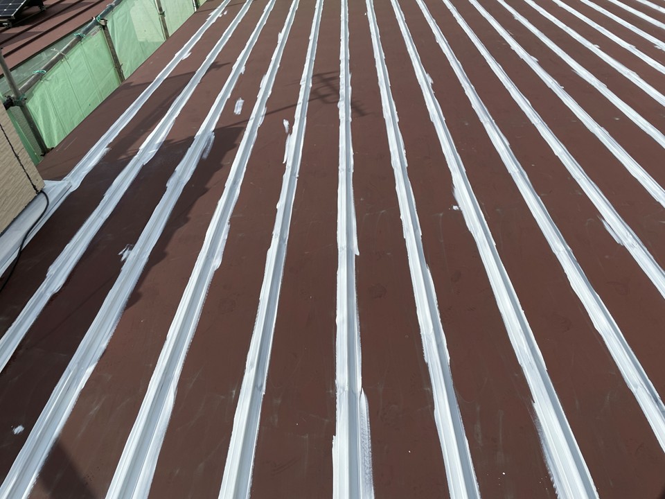 下塗りの工程です