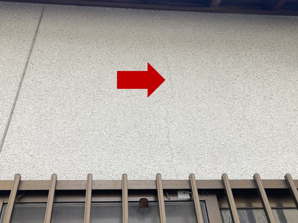 細かいクラック