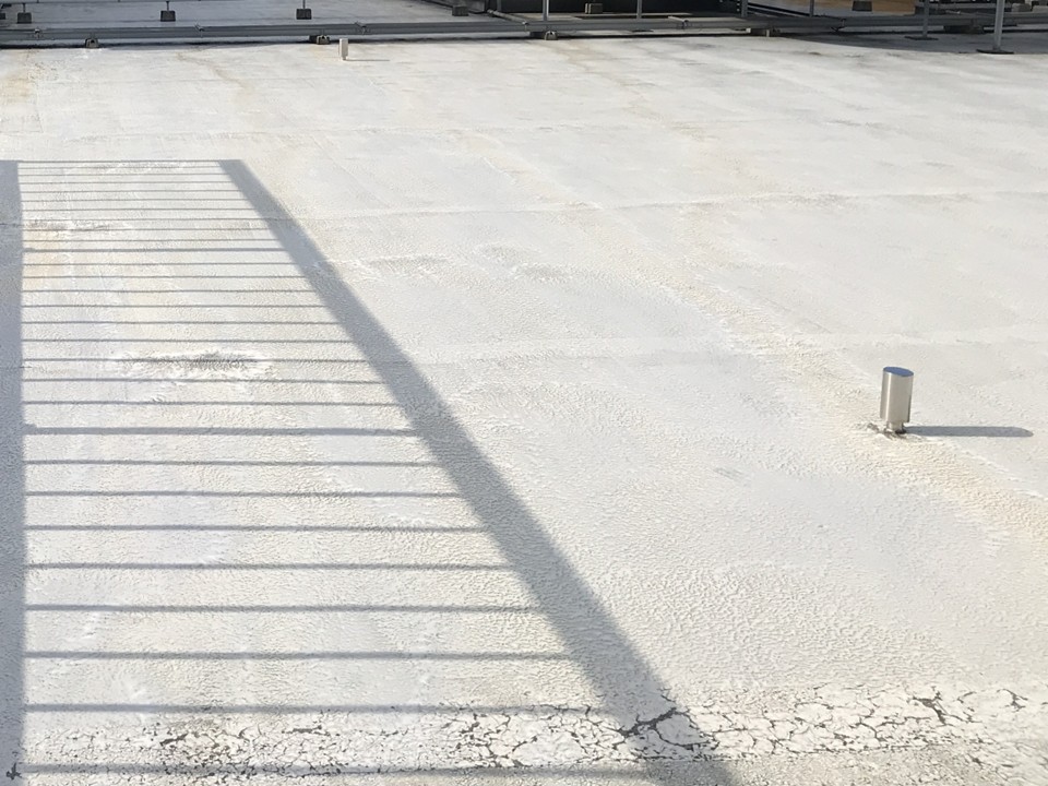 防水表面の劣化状況