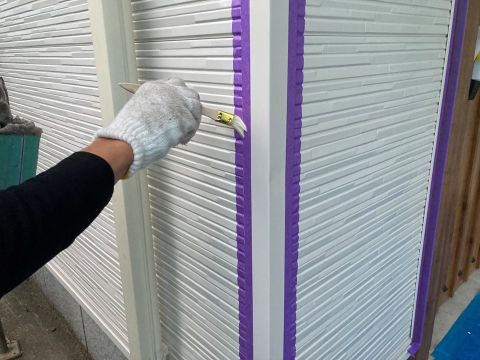 目地コーキング処理