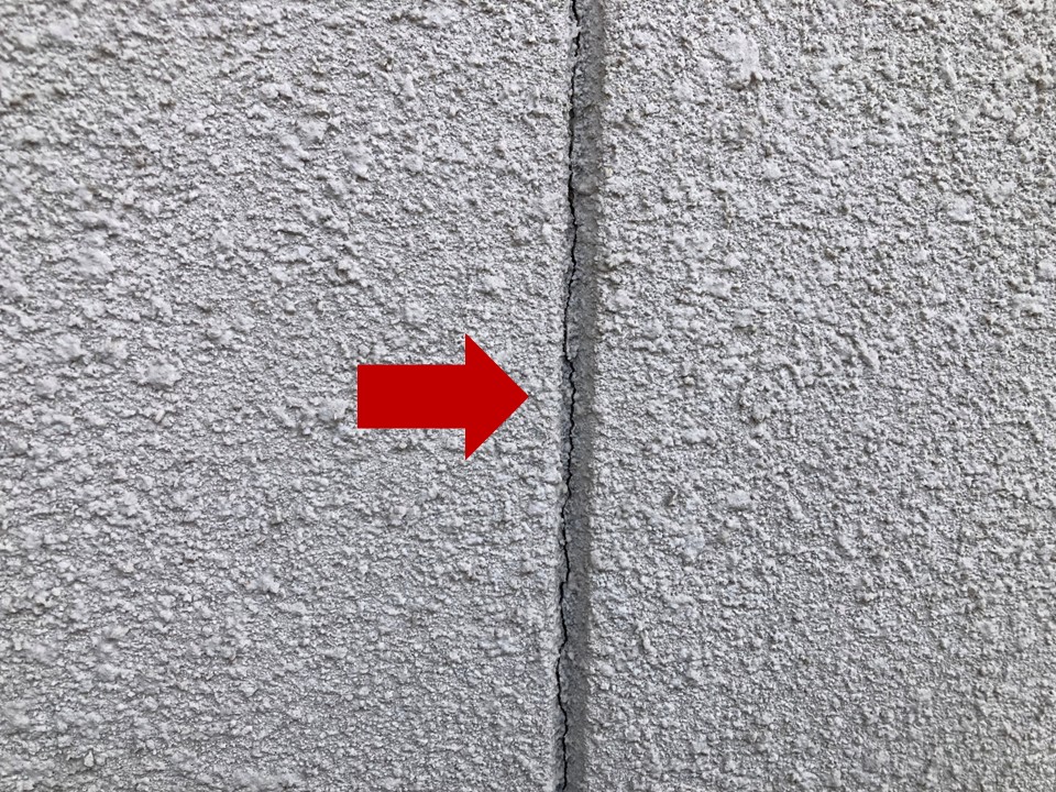 目地ひび割れの様子
