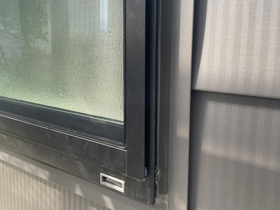 コーキング打ち施工完了