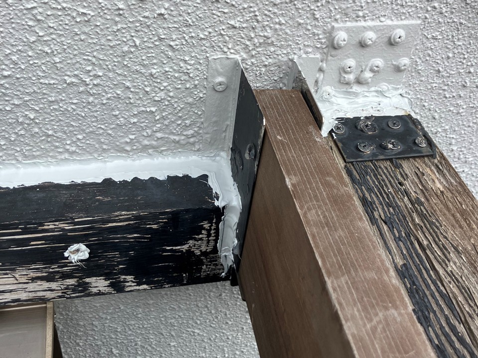 コーキング増し打ち完成