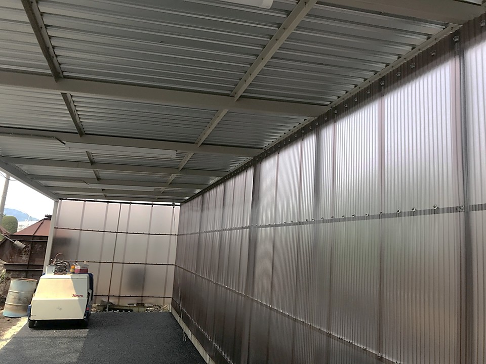 施工後の駐輪場