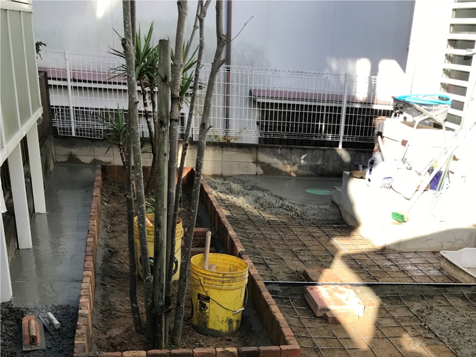 コンクリート打設