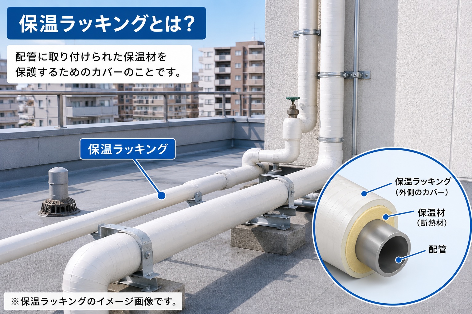 保温ラッキングイメージ