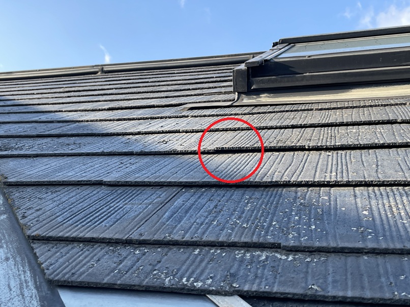 屋根材の反り
