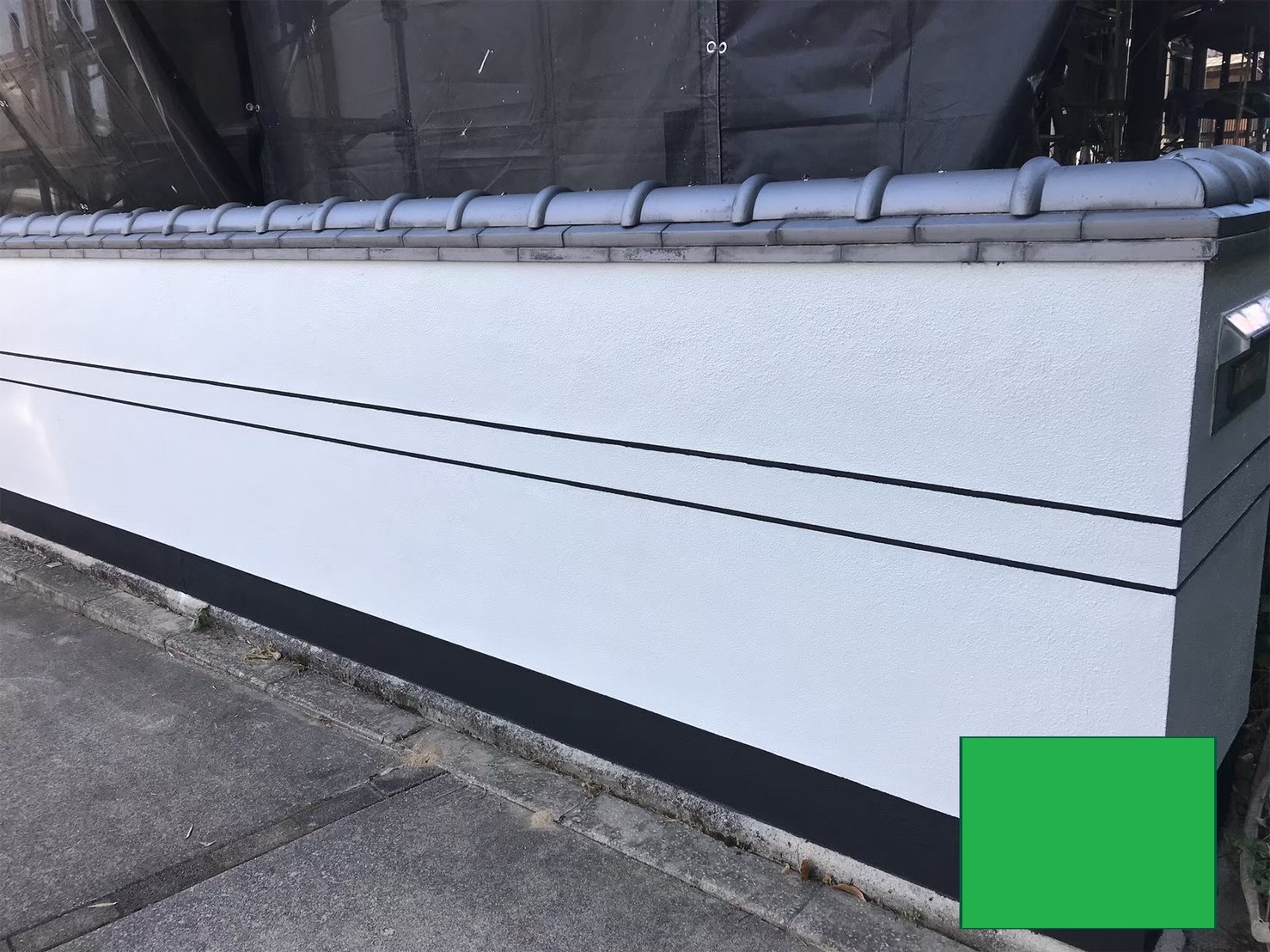 施工完了です