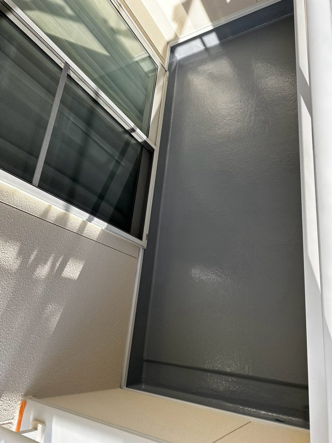 ベランダ防水施工後