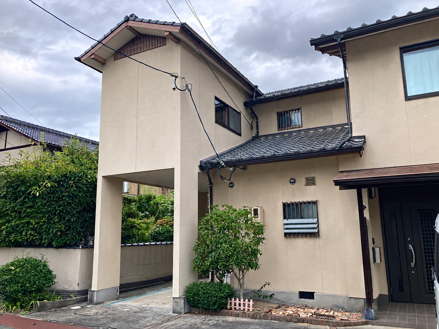 外壁塗装施工前